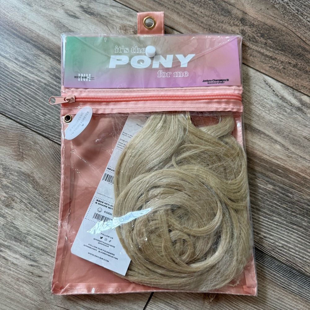 Blonde Ponytail Hair Extension